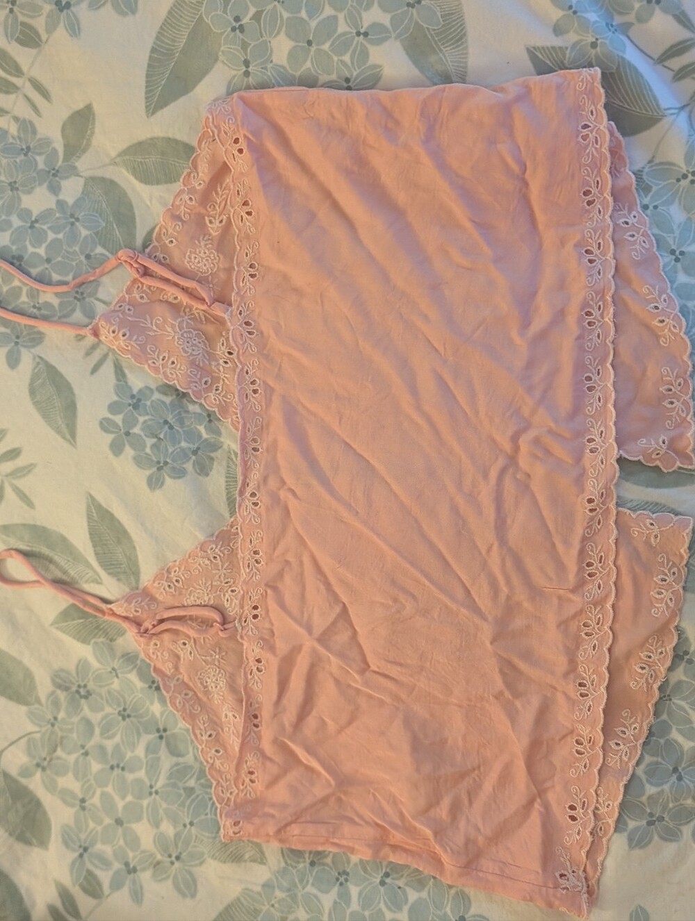 Free People NWOT Pieces Of You Cami sz LRG In Blossom Pink - Picture 13 of 14